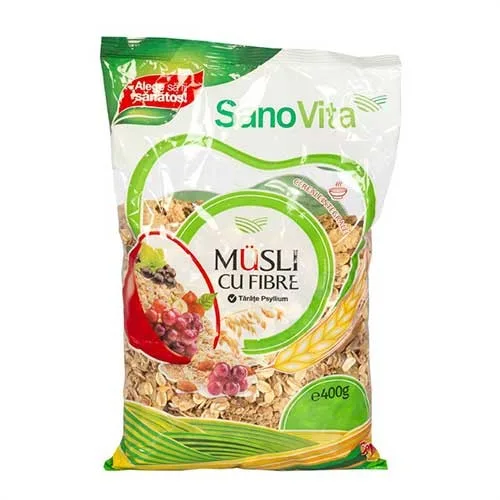 Musli Cu Fibre, 400g, Sano Vita