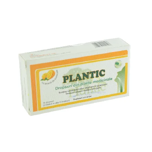 Dropsuri din Plante Medicinale cu Portocale 16drops Plantic