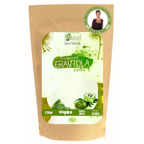 Graviola Pulbere Raw 125gr Obio