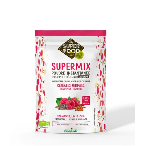 Supermix Instant pentru Micul Zmeura, In si Chia 350g Germline