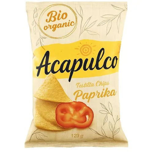Tortilla Chips cu Boia Eco 125g Acapulco