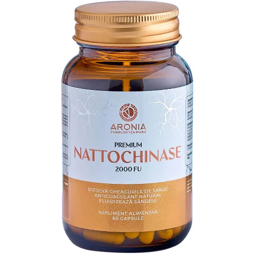 Premium Nattochinase 2000FU 60cps Aronia Charlottenburg