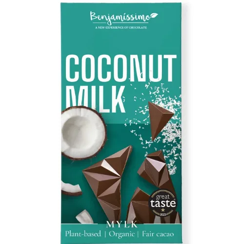 Ciocolata Piramida cu Cocos Eco 60g Benjamissimo