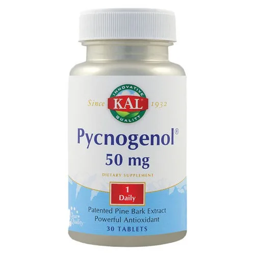 Pycnogenol 50mg, 30cps, KAL VItamins
