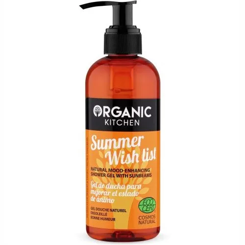 Gel de dus natural cu extract de Mango, 260ml, Organic Kitchen 
