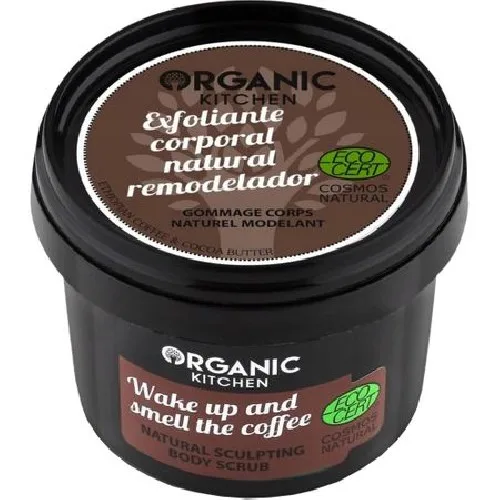 Crema exfolianta cu Cafea Etiopiana, 100ml, Organic Kitchen 