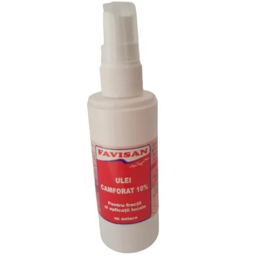 Ulei Camforat 10% 100ml Favisan