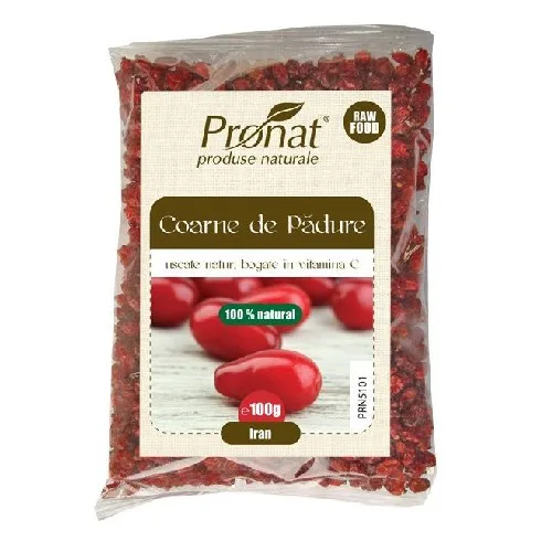 Coarne de Padure Uscate, 100gr, Pronat