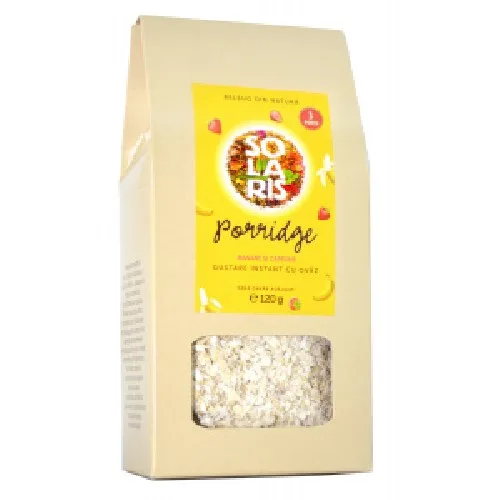 Porridge Banane si Capsuni 120gr Solaris