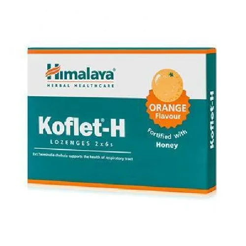 Koflet Pastile - Portocale 12buc Himalaya