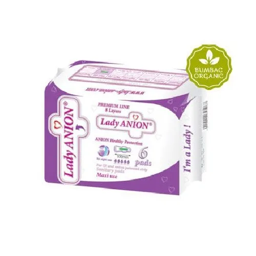 Absorbante Noapte Maxi 6 Buc Mov Lady Anion