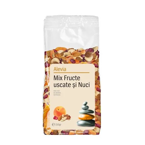 Mix Fructe Uscate si Nuci 150g Alevia