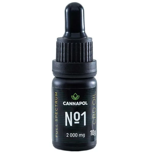 Ulei canabis CBD Cannapol No.1 20%, 10g