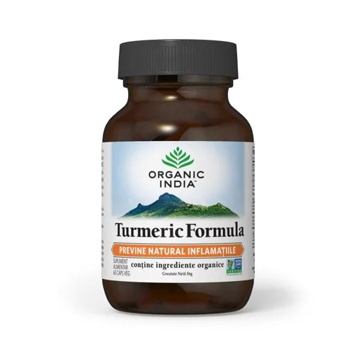 Turmeric Formula 60cps Organic India