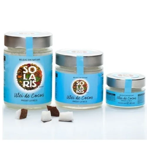 Pachet Promo Ulei Cocos (300ml+200ml+40ml) Solaris