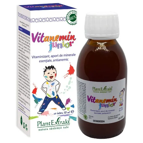 Vitanemin Junior 125ml Plantextrakt