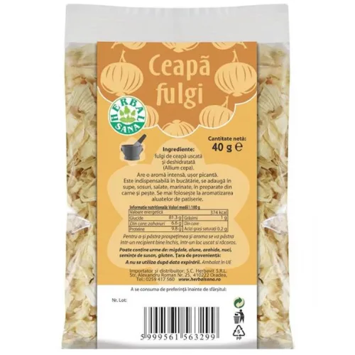 Ceapa Fulgi 40g, Herbavit