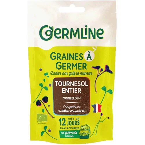 Seminte de Floarea Soarelui pentru Germinat Bio 100gr Germline