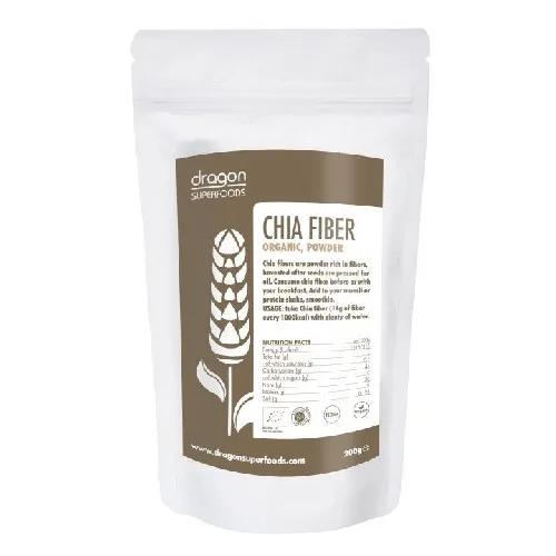Chia Fibre Pulbere Raw Bio 200gr Dragon Superfoods