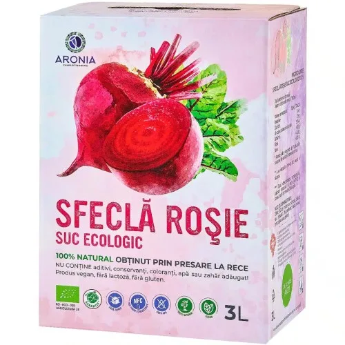 Suc Sfeclă Roșie Eco, 3L, Aronia Charlottenburg