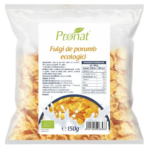 Fulgi Porumb Eco, 150g, Pronat