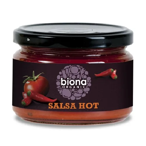 Sos Salsa Dip Hot Bio 220gr Biona