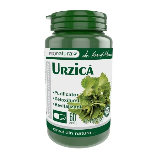 Urzică, 60 capsule, Medica