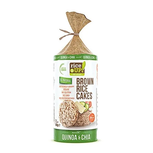 Rondele din Orez cu Chia si Quinoa, 120g, RiceUp