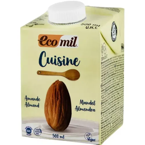 Crema Vegetala Eco Migdale  Gatit 500ml Ecomil
