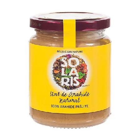 Unt de Arahide 250gr Solaris
