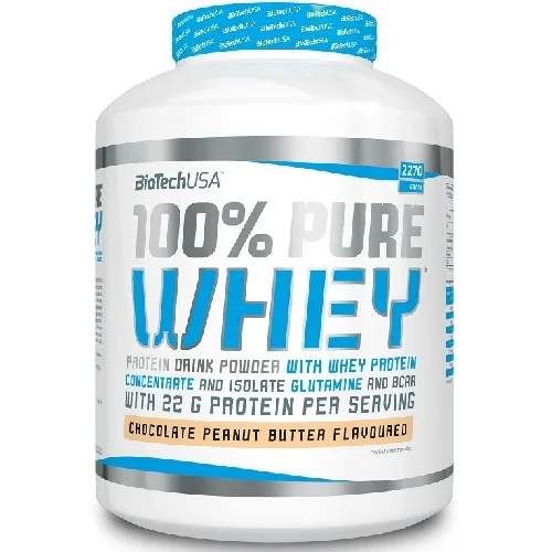 100% Pure Whey, 2270gr, Banana, BiotechUSA