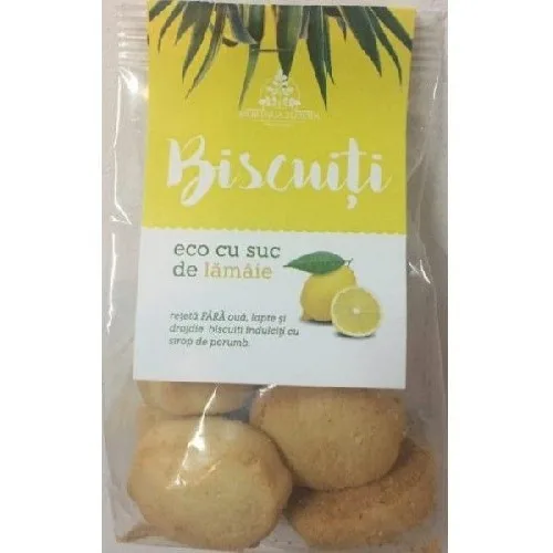 Biscuiti Eco cu Suc de Lamaie 250g Moringa
