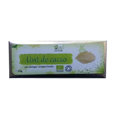 Unt de Cacao Raw Eco 250gr Bio Holistic