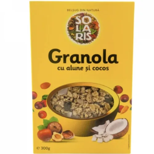 Granola cu Alune si Cocos 300gr Solaris
