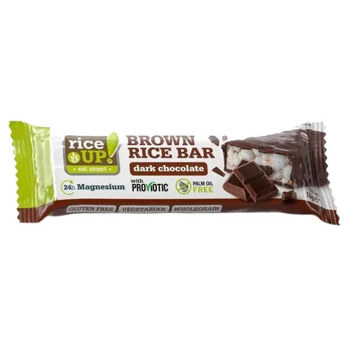 Baton din Orez Dark Chocolate, 18g