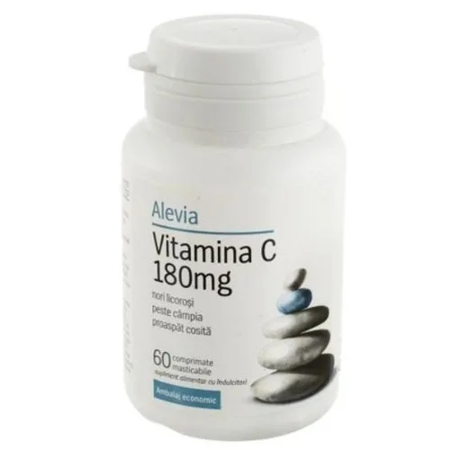 Vitamina C 180mg  60cp Alevia