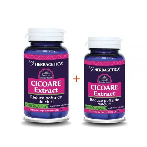 Pachet Cicoare 60+30cps Herbagetica
