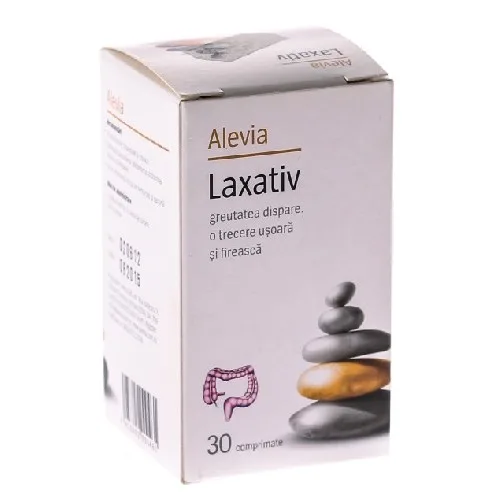 Laxativ 30cpr Alevia