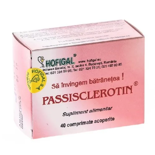 Passisclerotin 40cpr Hofigal