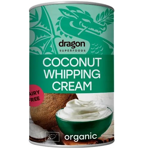 Crema de Cocos, Inlocuitor de Frisca, Eco, 400ml, Dragon Superfoods