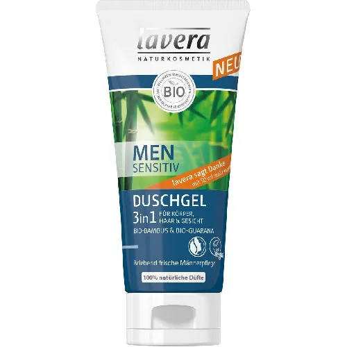 Sampon si Gel de Dus Ecologic pentru Barbati 3in1 200ml Lavera 