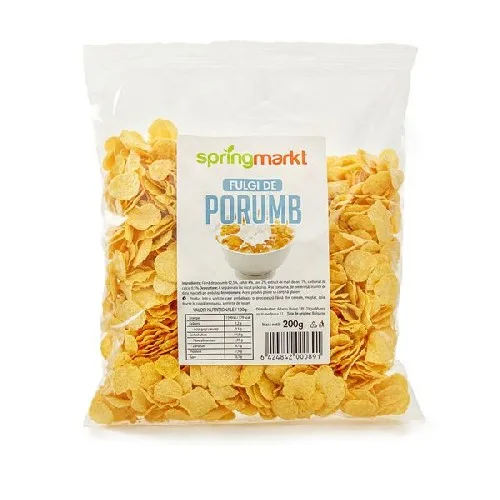 Fulgi de porumb, 200gr, Springmarkt