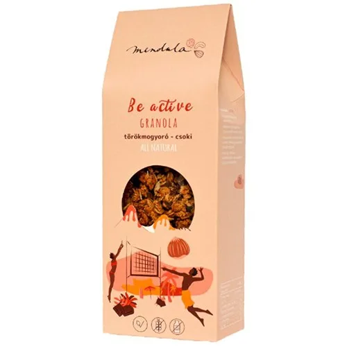 Granola cu Alune si Ciocolata 250gr Mendula