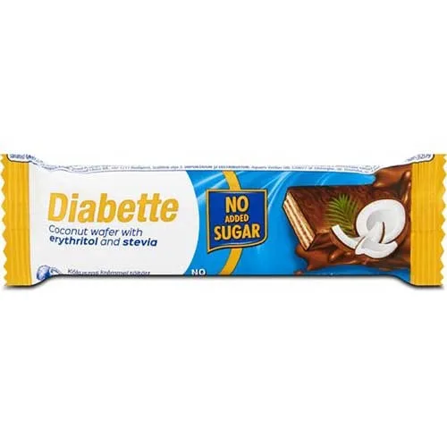 Napolitane Cocos Cacao, 26g, Diabette