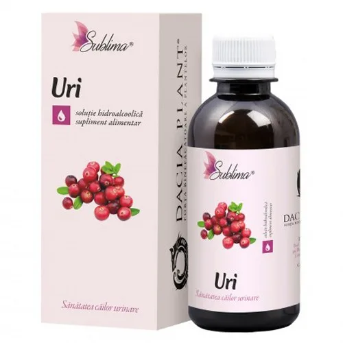 Sublima Uri Solutie Hidroalcoolica Dacia Plant 200ml