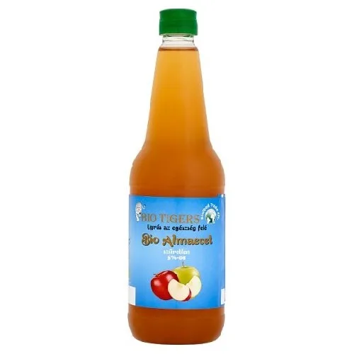 Otet de Mere Nefiltrat Bio, 750 ml, Bio Tigers
