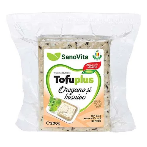 Tofu Busuioc Si Oregano 200g, Sano Vita