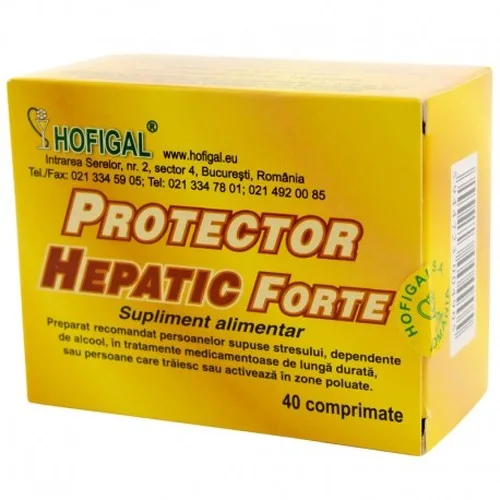 Protector Hepatic Forte 40cpr Hofigal
