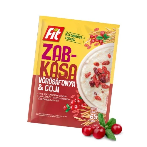 Terci de Ovaz cu Merisoare si Goji, 65 g