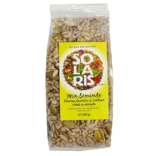 Mix Floarea Soarelui si Dovleac 150g Solaris